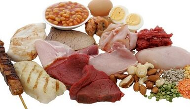 Protein-Diät-Menü zur Gewichtsreduktion