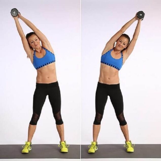 Neigt sich zur Seite